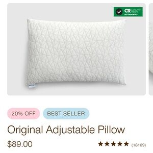 Coop Adjustable Pillow Never Opened In Box